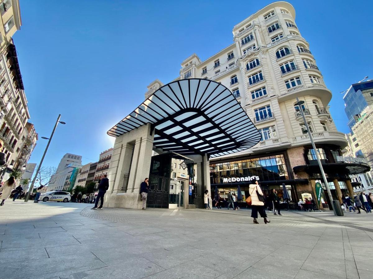 Appartamento Charming Gran Via VI Madrid Esterno foto